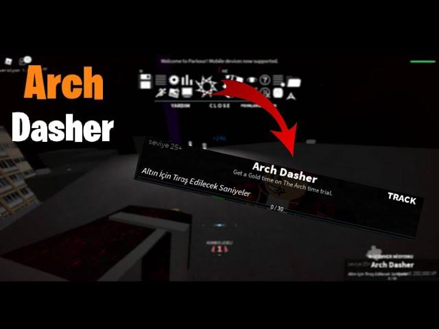 Roblox Parkour Arch Dasher Görevi Nasıl Yapılır?