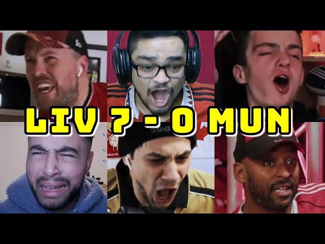 BEST COMPILATION | LIVERPOOL VS MAN UNITED 7-0 | PART 2 | LIVE WATCHALONG REACTIONS | FANS CHANNEL