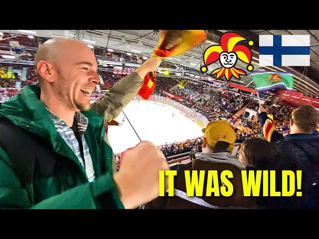 CRAZY ENDING! Jokerit vs Hermes: Finnish Hockey (Canadian NHL Fan first Mestis playoff game)