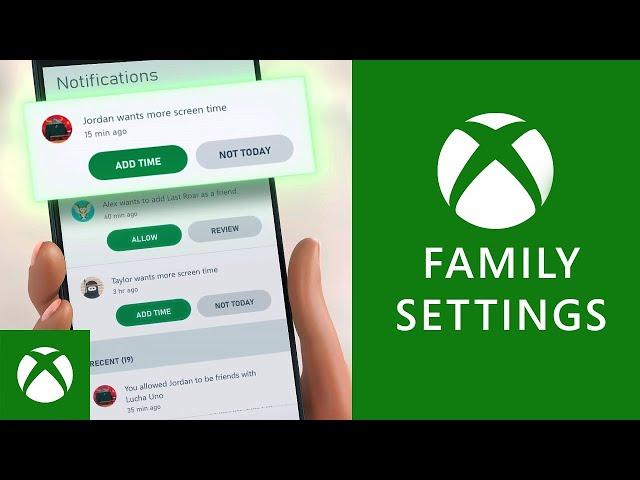 Xbox Family Settings - Keep Gaming Fun and Safe this Holiday Season