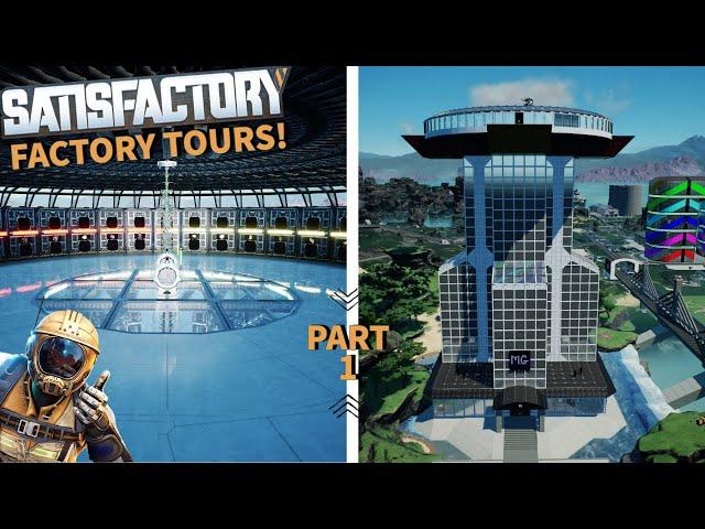 Satisfactory: Factory Tours - Episode 1 - The Main Storage Hub