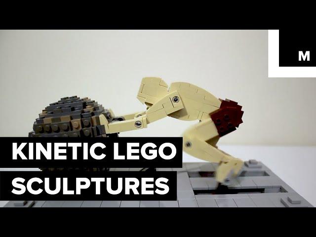 Lego Kinetic Sculptures