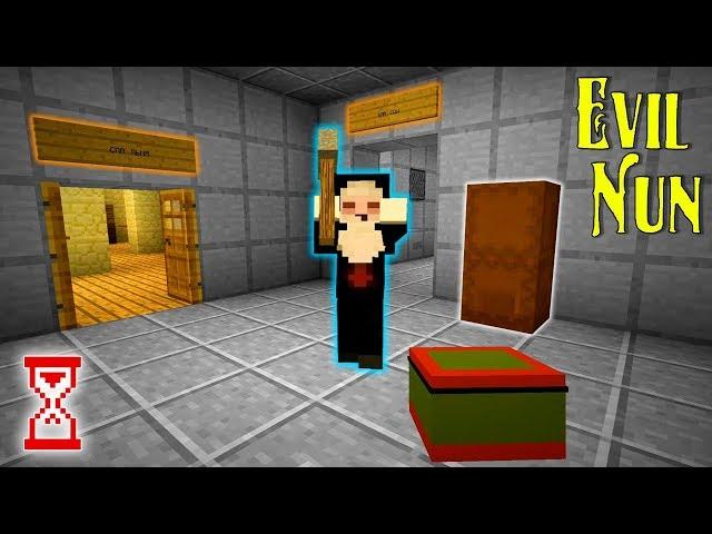 Сбил Шкатулку и убежал от Монахини | Minecraft Evil Nun