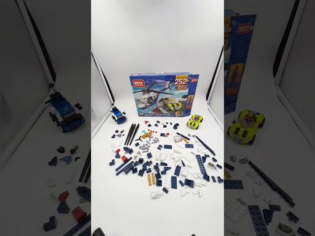 Fake Lego..! Mega Construx(Полицейская погоня) Наконец показал сборку)#lego #megaconstrux #shorts