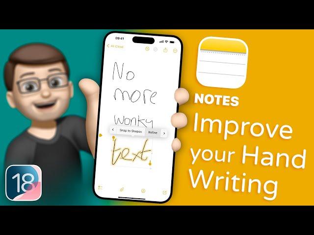 How to Refine and Correct Handwriting in iOS 18 Notes