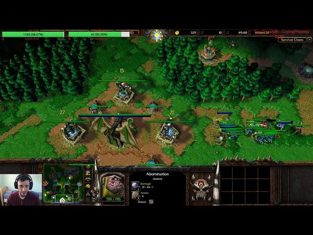 Warcraft 3: Survival Chaos 3.1 #34 - Naga Special Unit