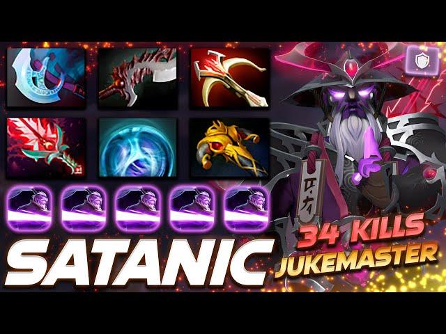 Satanic Void Spirit 34 Kills Jukemaster - Dota 2 Pro Gameplay [Watch & Learn]