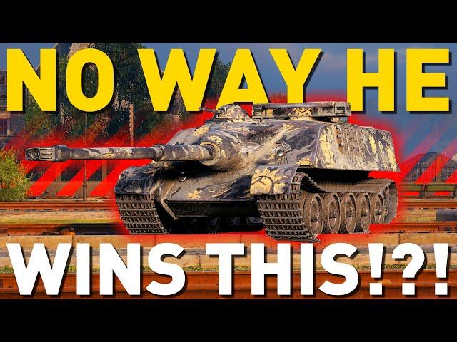 NO WAY HE WINS THIS?!? World of Tanks