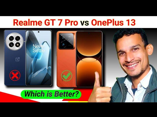 Realme GT 7 Pro vs OnePlus 13: The Battle of the Budget Flagships