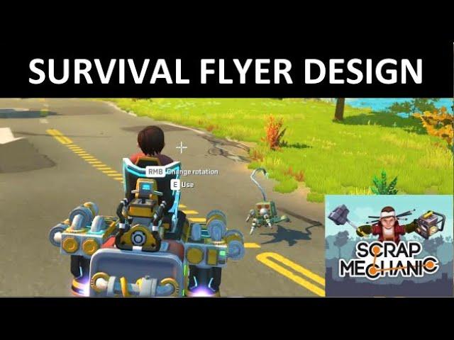 Beginner's Guide to Survival Flyer Building in Scrap Mechanic