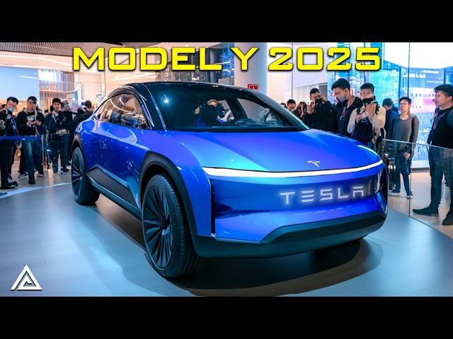 Elon Musk Reveals Tesla Model Y 2025 INSANE Interior. Everything You Need To Know HERE