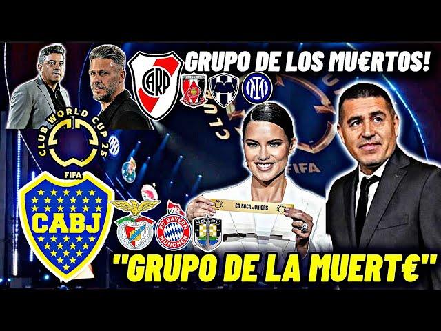 OFICIAL!!!Boca en el grupo de la Muert£|Sorteo Mundial de Clubes