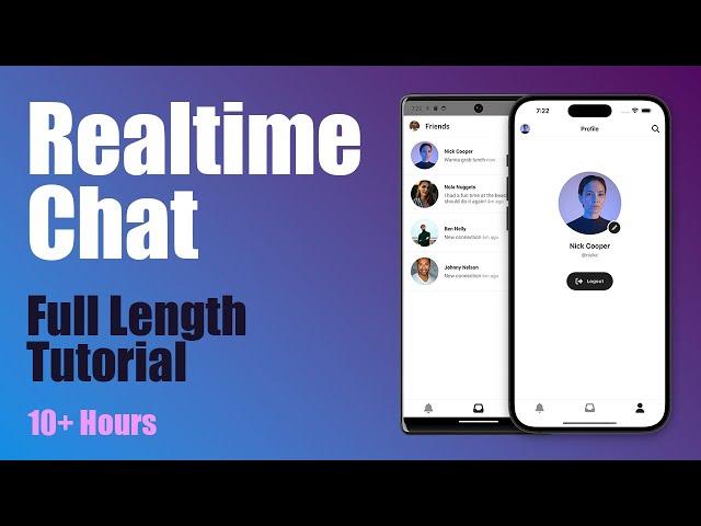 Realtime Chat - React Native + Django + Channels