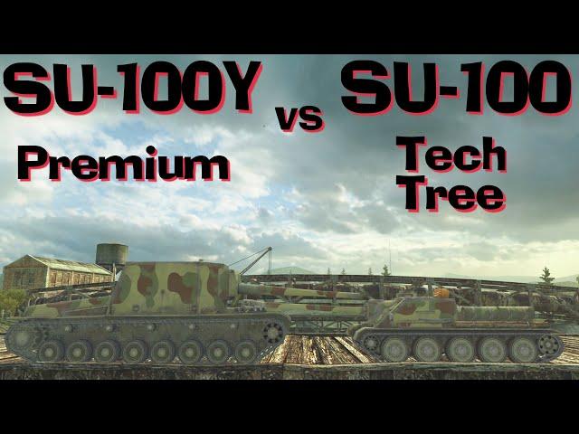 WOT Blitz Face Off || SU-100 vs SU-100Y