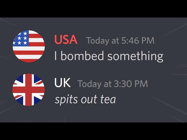 If Countries had a Group Chat