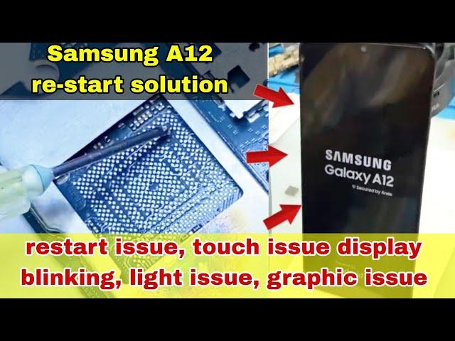 samsung a12 restart problem solution