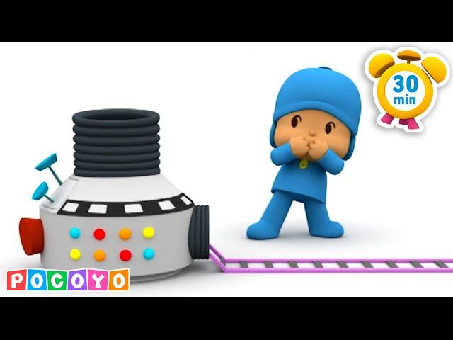  invenția nebunească!  [30 de minute] | Pocoyo  România | Desene animate pentru copii