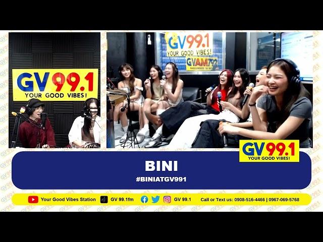 Bini at GV99.1 w/ DJ Clyde Buzzpop  (Full Video HD Quality)