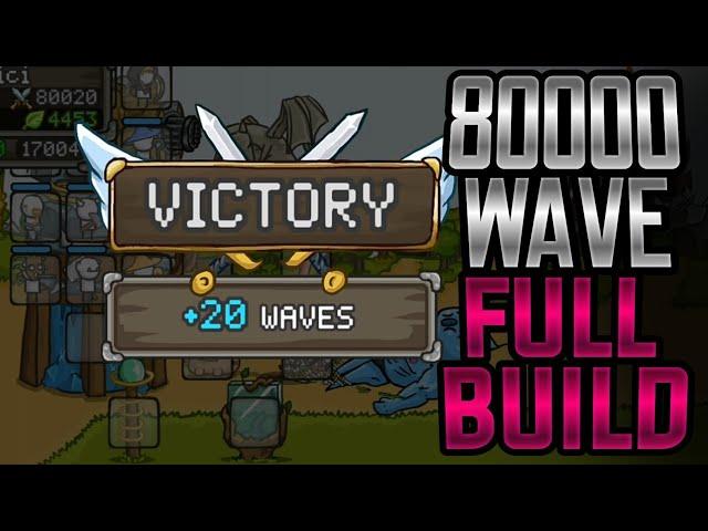 Grow Castle - 80K Wave My Full Build Update