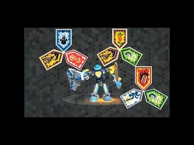 Лего Нексо Найтс сканирование картинки комбо нексо силы/Lego Nexo Knights