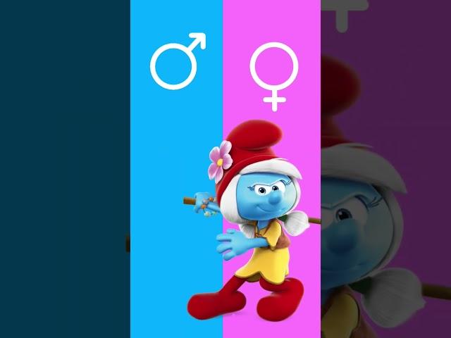 Smurf character genderswap #nomercy #genderswap #smurf