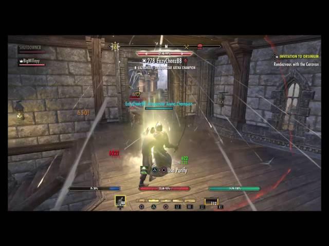 The Elder Scrolls Online: how to emp - suprise attack like a boss..