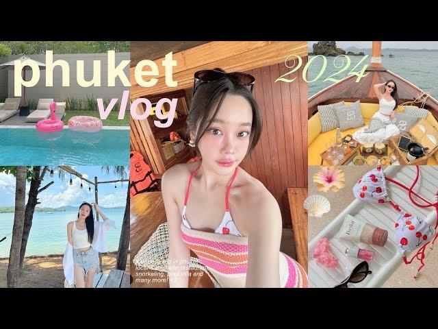 PHUKET vlog️ | ไปเที่ยวภูเก็ต 4วัน️, ขึ้นเรือไปดำน้ำ ,ร้านอาหารเด็ด!️, cafe hopping| BEAMSAREEDA