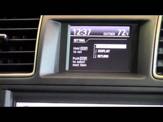 2012 | Toyota | Highlander | Setting The Clock | How To By Toyota City Minneapolis MN