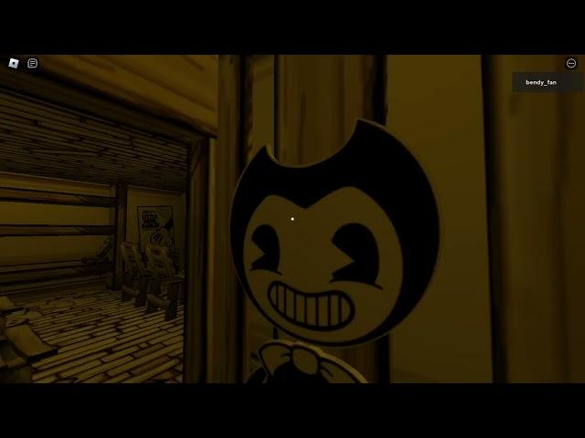 bendy and the ink machine [chapter 1] in roblox, a little bit of updates!