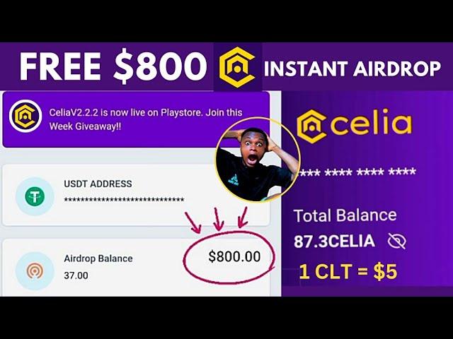 Celia Airdrop - How To Withdraw Celia To Trust Wallet | New Celia V2.2 Mining App | Celia KYC Update