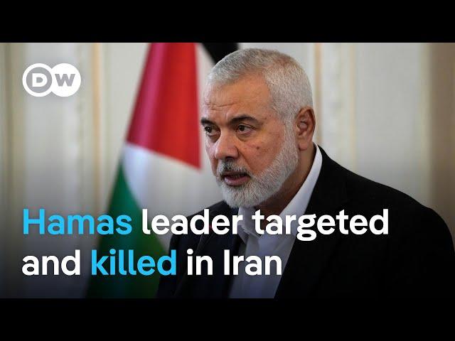 Top Hamas political leader Ismail Haniyeh assassinated in Tehran | DW News