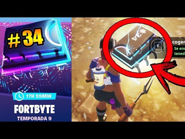 FORTBYTE #34 *LOCALIZACIÓN* SE ENCUENTRA ENTRE UN TENEDOR Y UN CUCHILLO - DESAFÍO FORTNITE