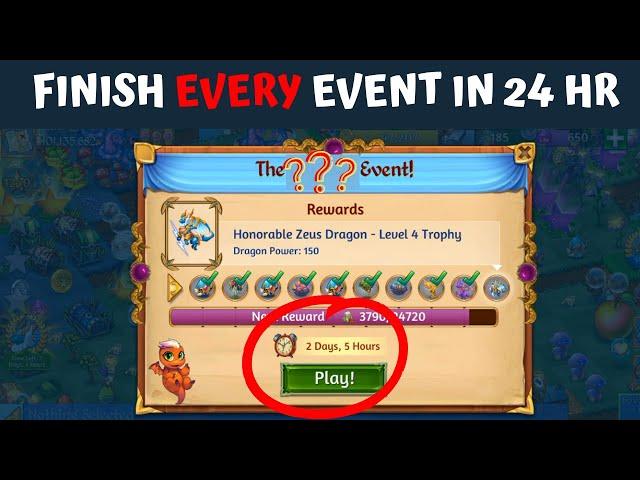 Tricks to Finish Merge Dragons Event in 24 hours (Merge Dragons Odyssey Event Hack)