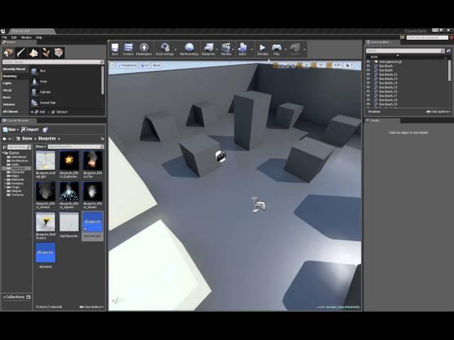 Unreal Engine 4: Blueprints tutorial - Pawn mouse rotation