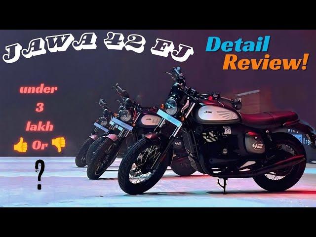 Jawa 42 FJ – Full Detailed Review | Retro Looks, Modern Performance  in tamil #biker  #jawa #drone