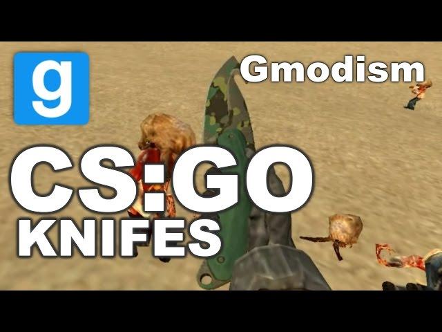 Garry's Mod Weapon Showcase: CS:GO Knives SWEPs