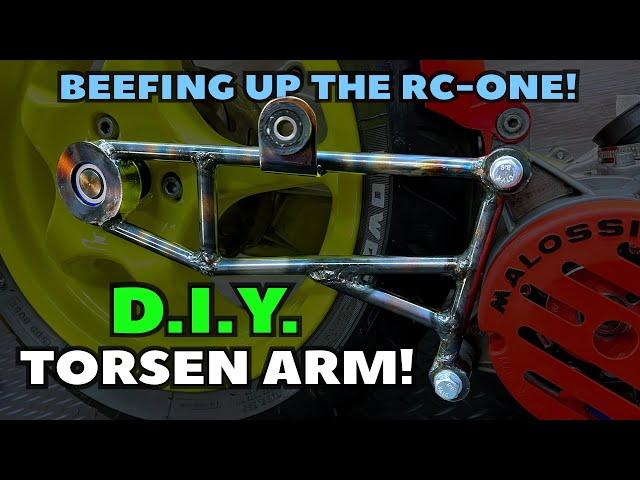 Let's Build A Torsen Arm! : RC1 : Part 22 : Scooter Engine Case And Axle Support DIY