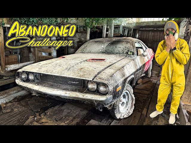 First Wash in 40 Years: Barn Find 1970 Dodge Challenger | Car Detailing Restoration