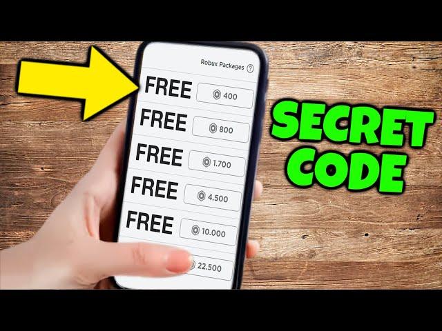 How To Get FREE ROBUX on Mobile 2024! (iPhone, Android, iPad)