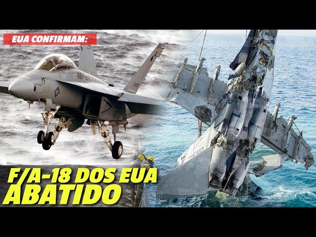 Jato F/A-18 dos EUA ABATIDO no Mar Vermelho: CENTCOM afirma que foi "fogo amigo"