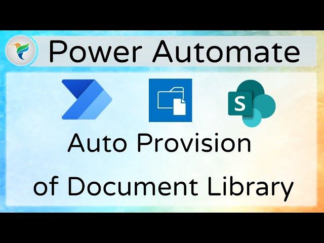Create Document Library in SharePoint Site Using Power Automate