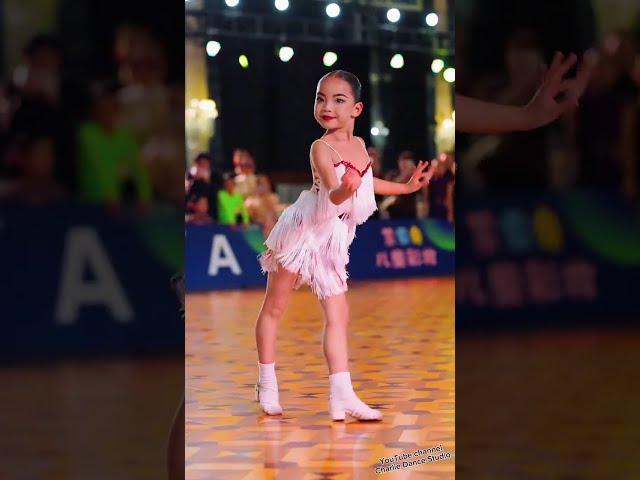 Rumba&ChaCha |Wonderful thank you performance by the 6-year-old champion#dancesports #ballroomdance