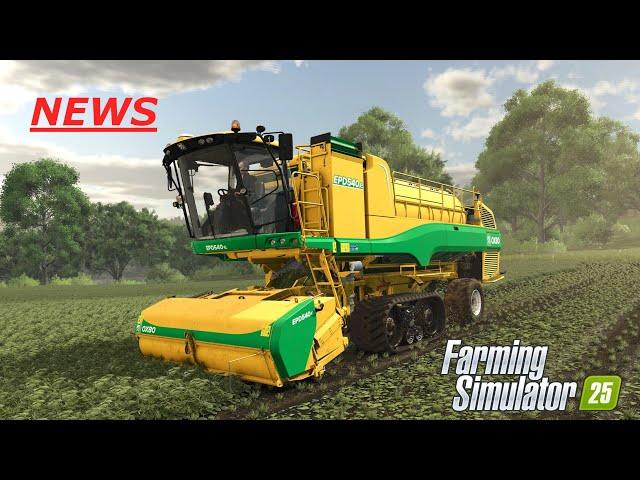 Farming Simulator 25 NEWS | Bufali d’acqua, Piselli e.....