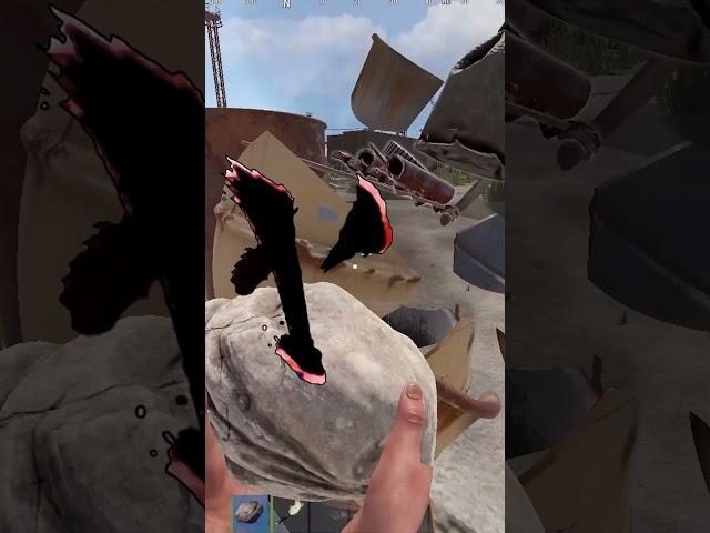 RUST : hide newbie hunter #rust #game #fyp #gaming #rustconsole #rustgame #rustclips