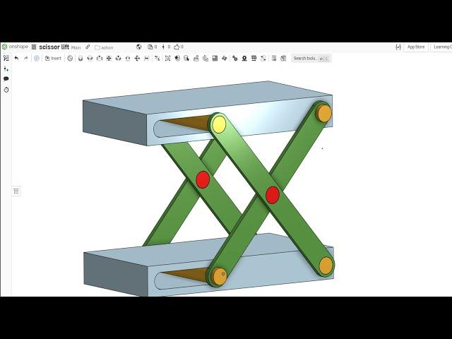 Discover How To Easily Assemble a Scissor Lift in Onshape