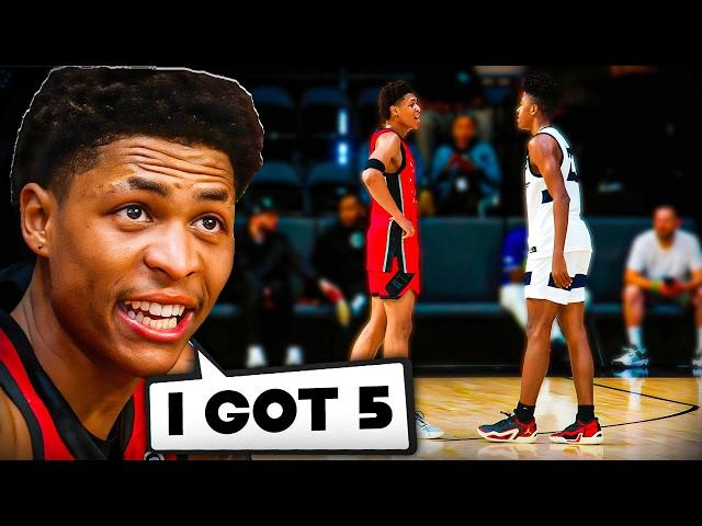 MELEEK THOMAS SHUTS UP TRASH TALKER! “YOU A FAKE 4-STAR!" 