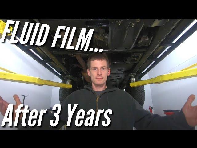 Fluid Film Review After 3 Years and Woolwax Vs. Fluid Film Testing.