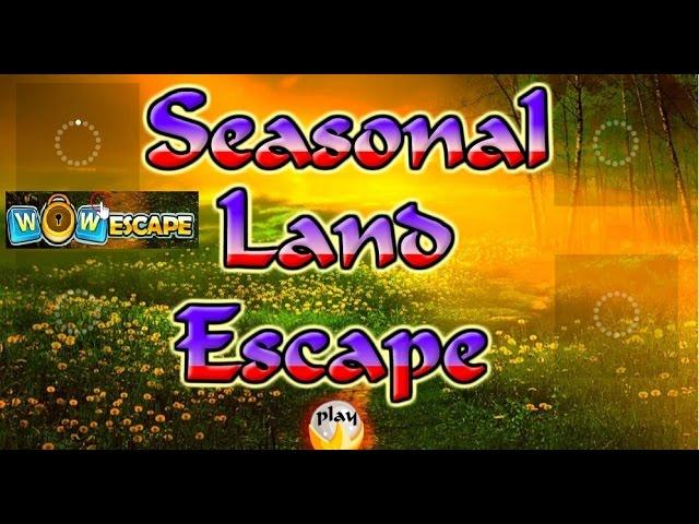 Wow Seasonal Land Escape walkthrough WowEscape..