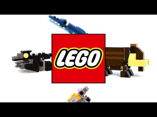 Lego Mini Prehistoric Creatures (MOCs)