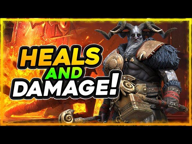 OPARDIN SHOWCASE - GREAT HEALS AND SOLID DAMAGE - TEST SERVER - RAID SHADOW LEGENDS